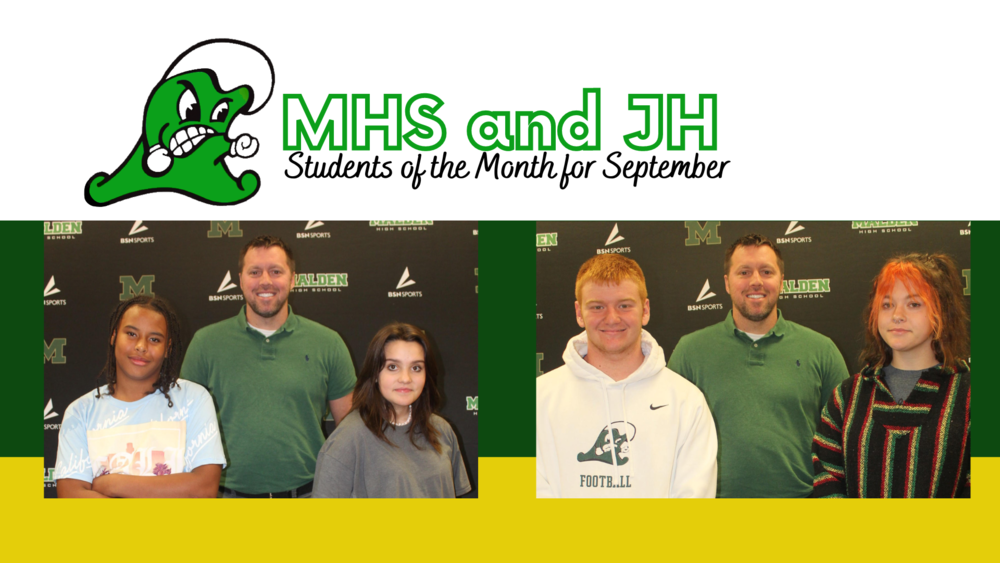 Students of the month image